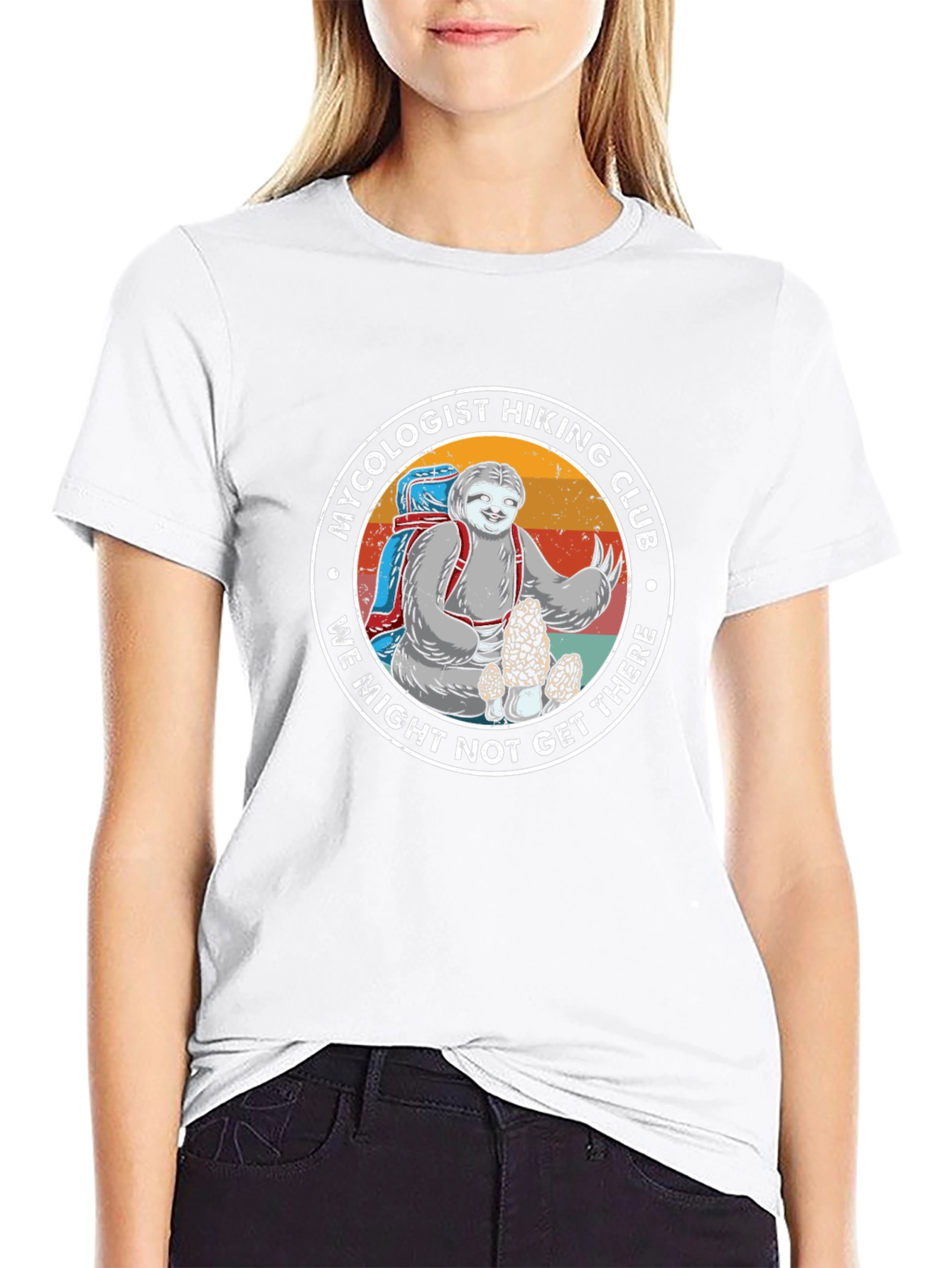 Mycololgist Hiking Club Sloth T-Shirt