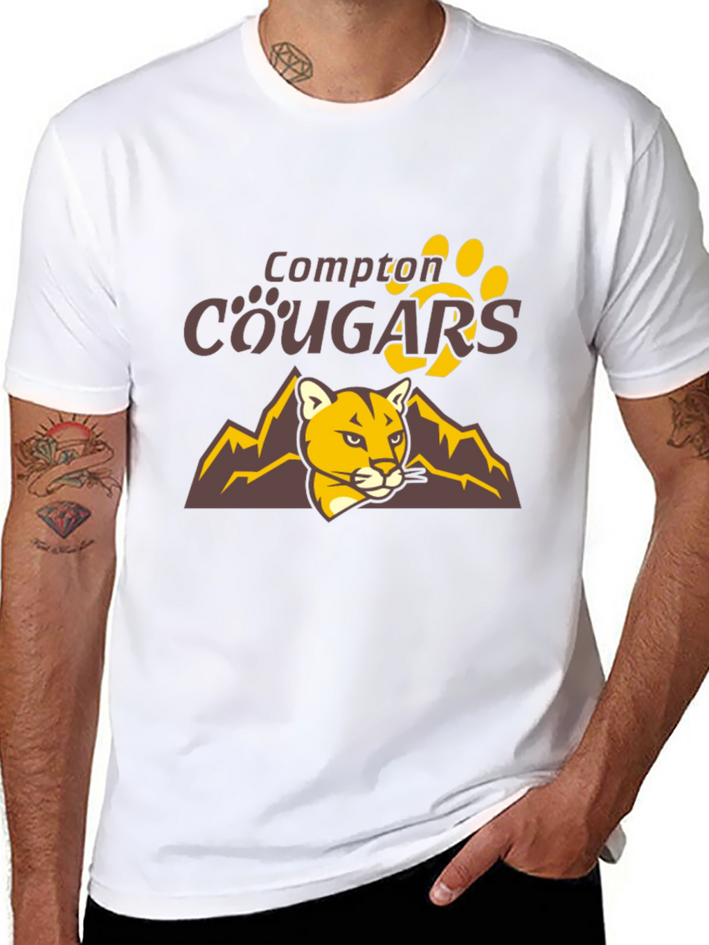 Compton Cougars Graphic T-Shirt
