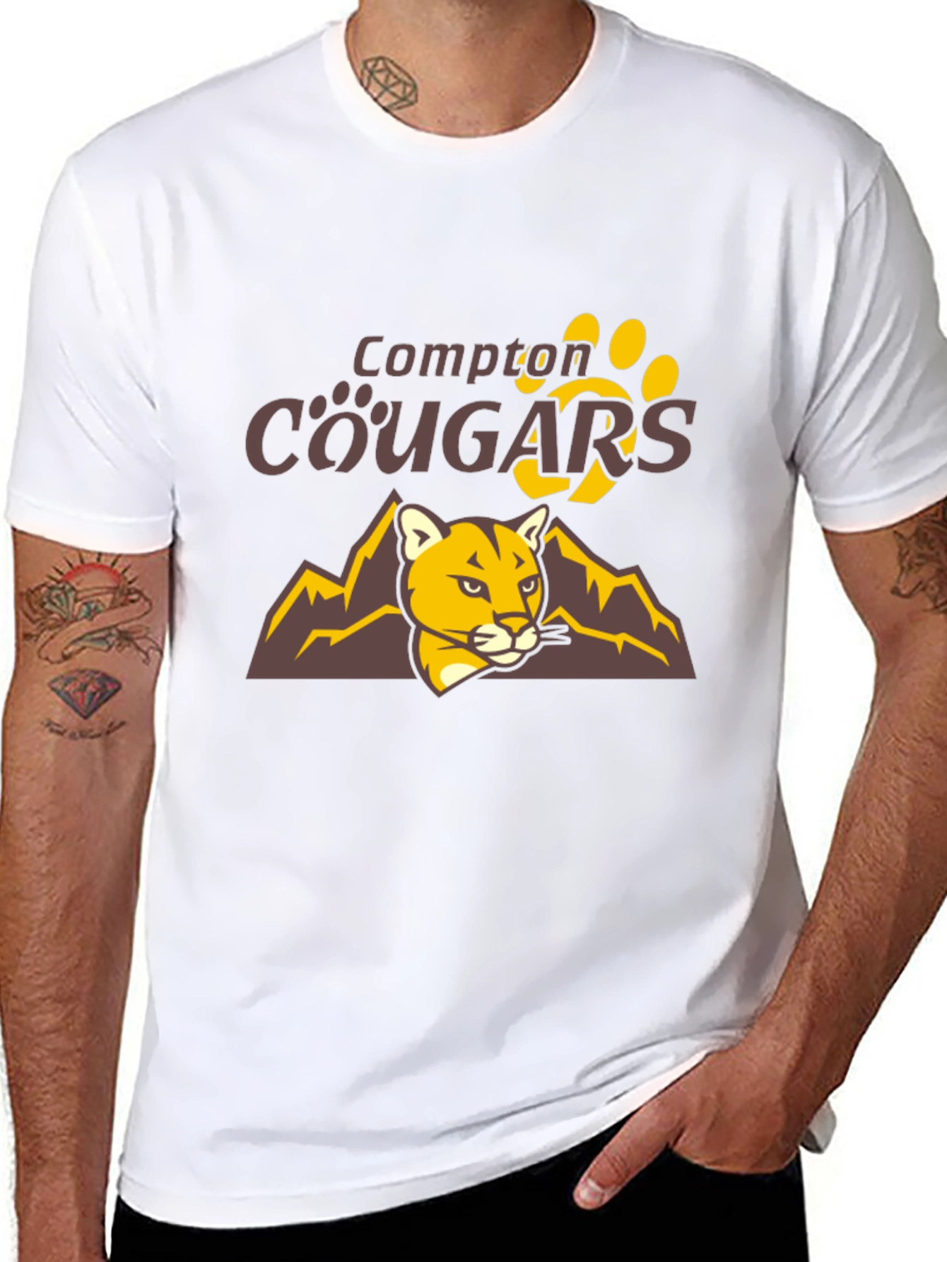 Compton Cougars Graphic T-Shirt