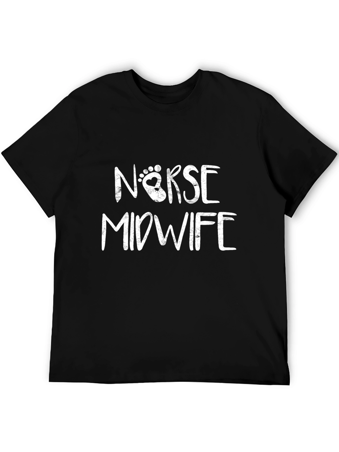 Norse Midwife T-Shirt - Black Cotton Tee