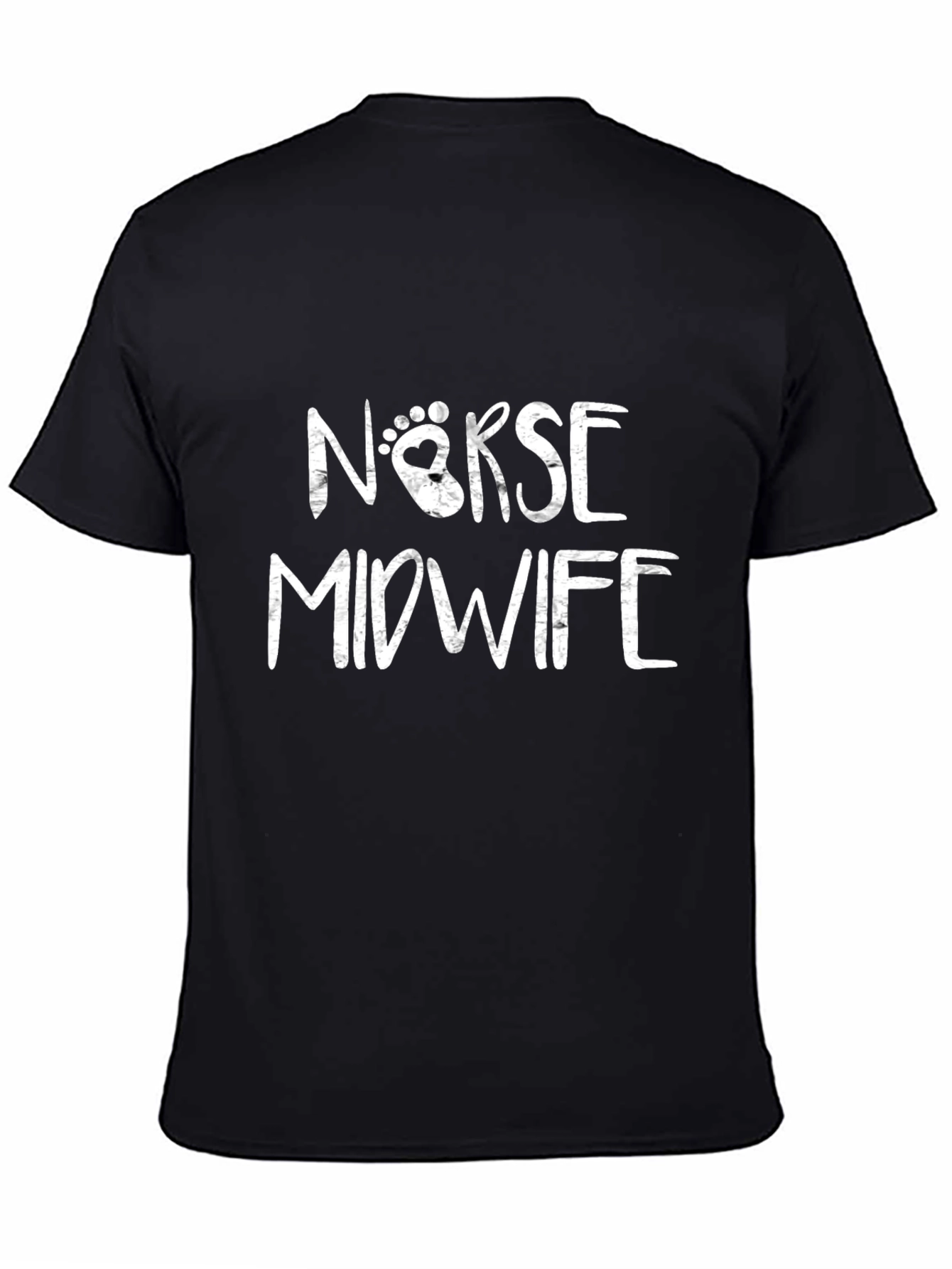 Norse Midwife T-Shirt - Black Cotton Tee