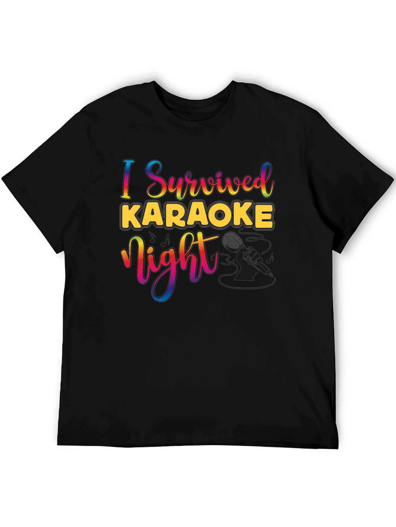 I Survived Karaoke Night Graphic Tee