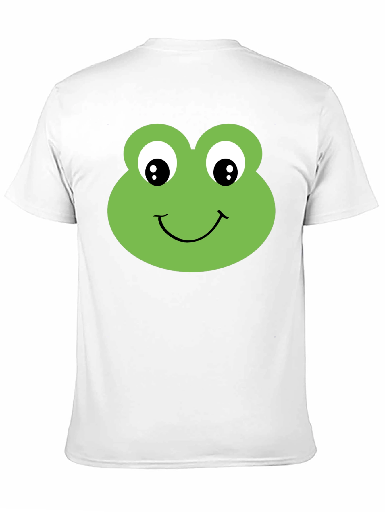 Frog Face Graphic T-Shirt - Black