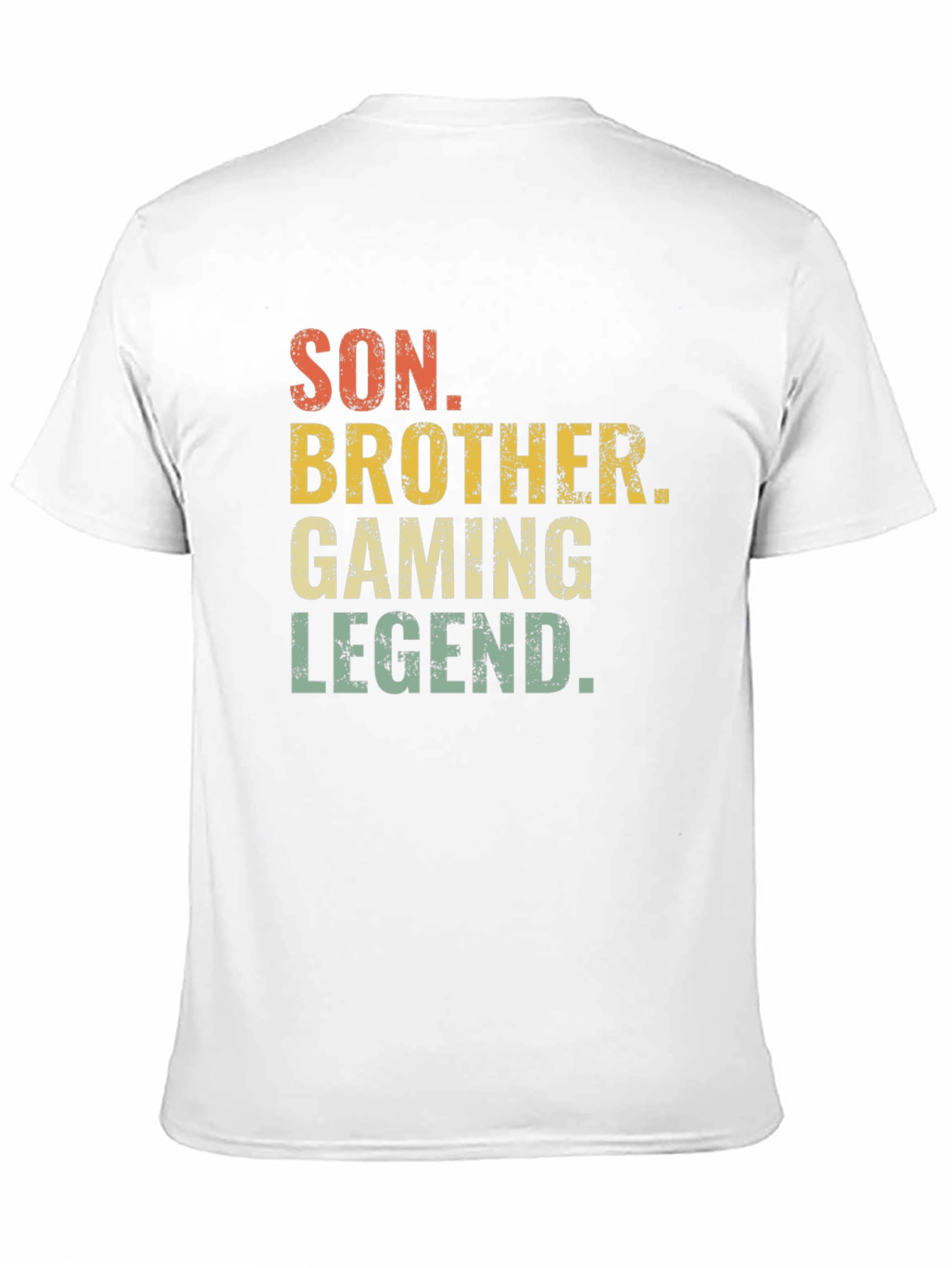 Son Brother Gaming Legend Black T-Shirt