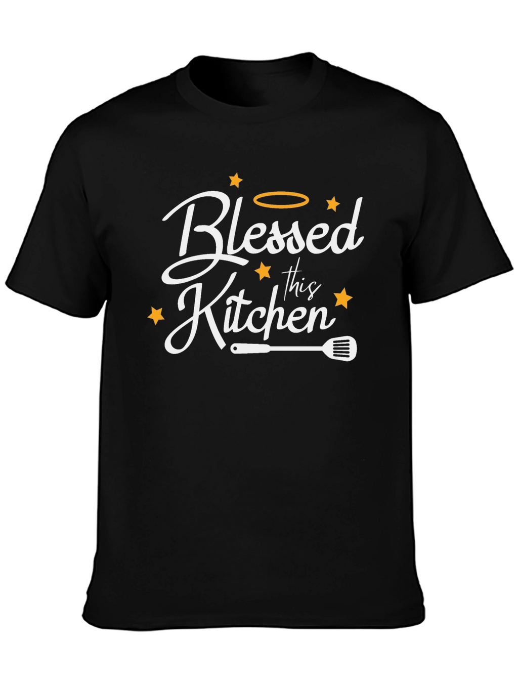 Blessed Kitchen Graphic Tee - Black