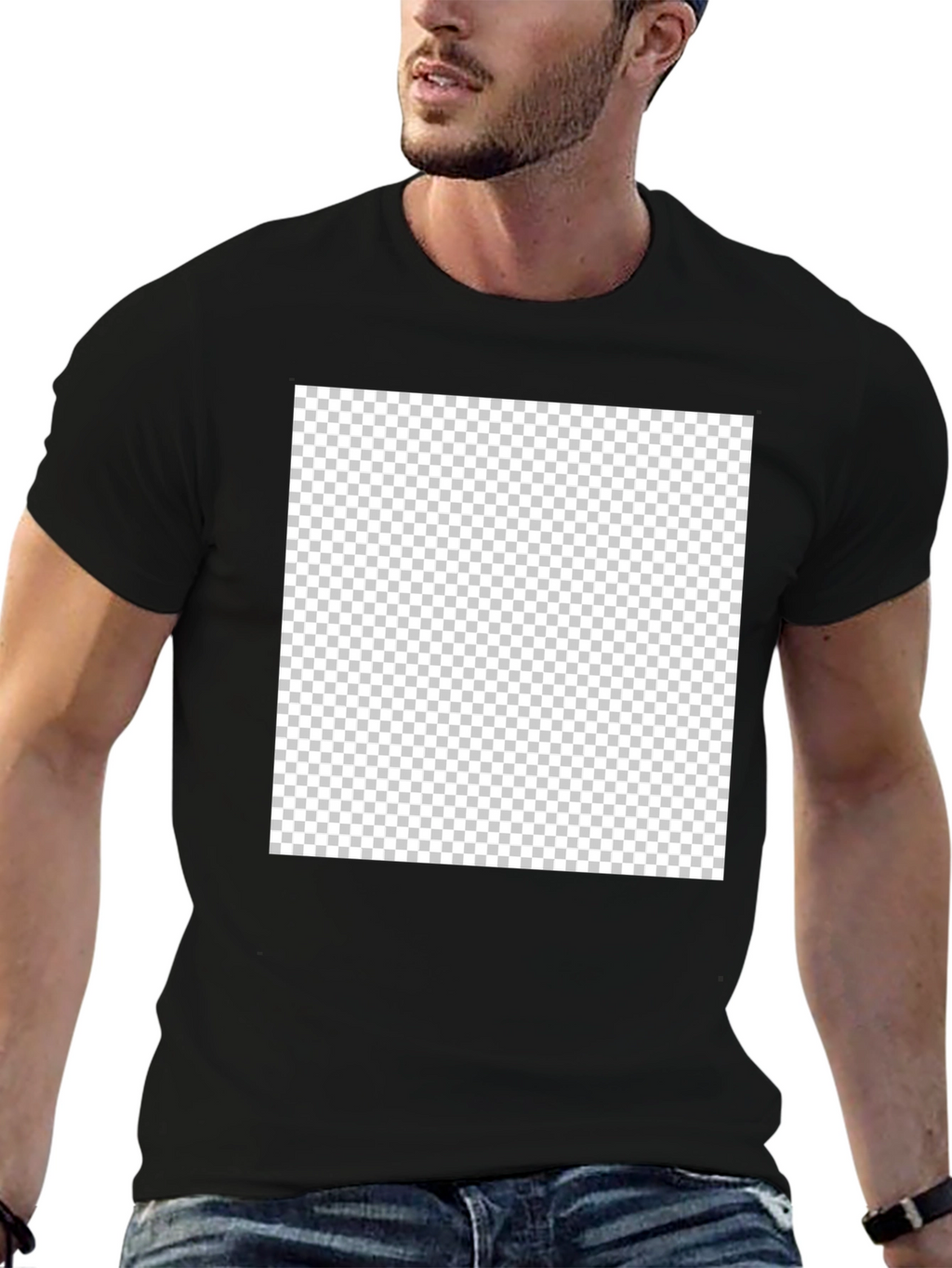 Black Crew Neck T-Shirt