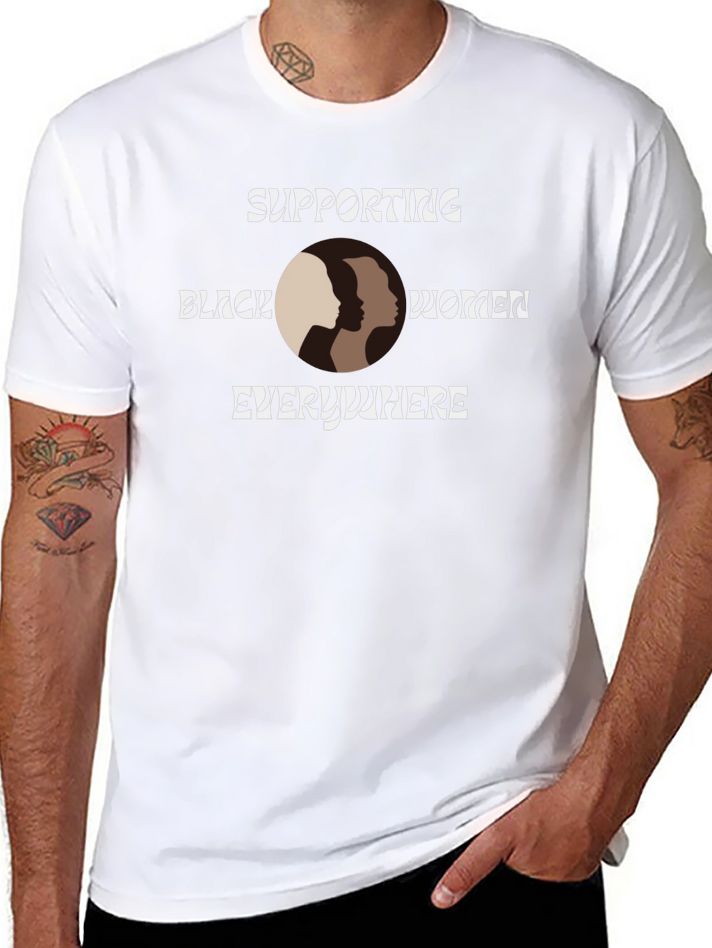 Supporting Black Women T-Shirt
