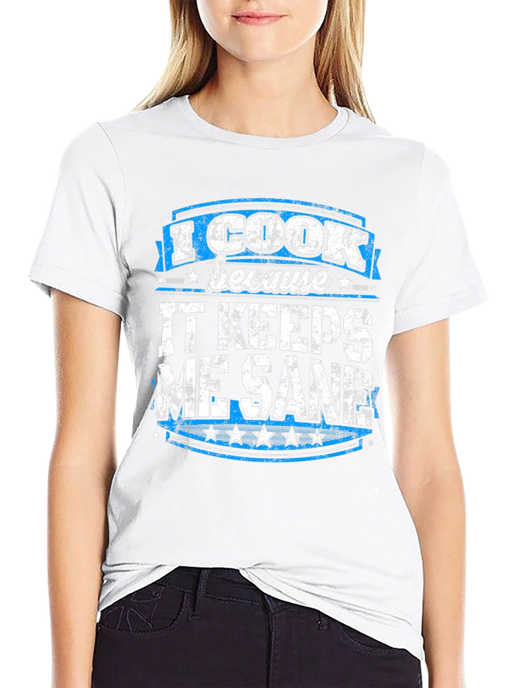 I Cook Because It Keeps Me Sane Graphic Tee