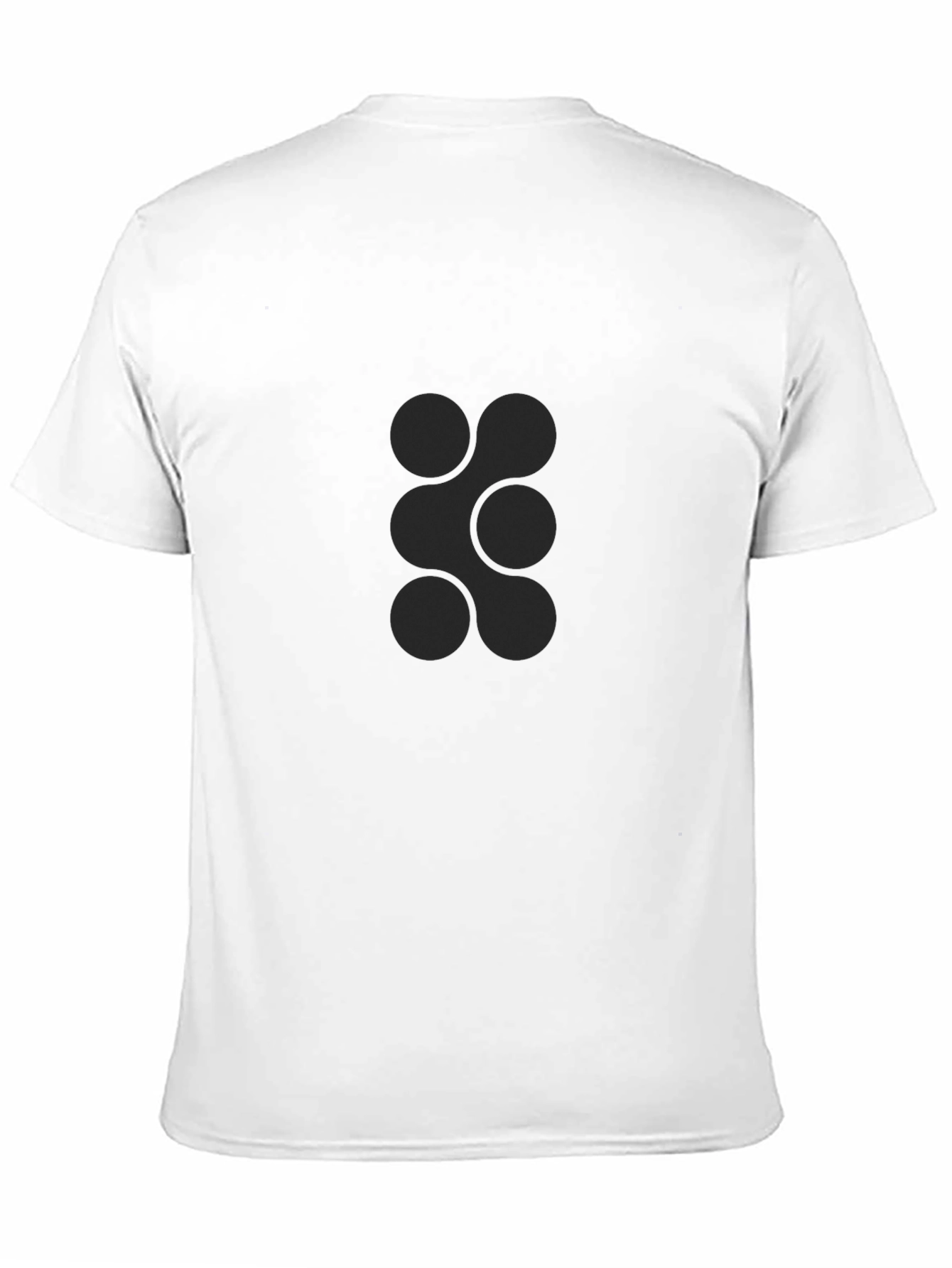 Modern Minimalist Graphic T-Shirt - Black