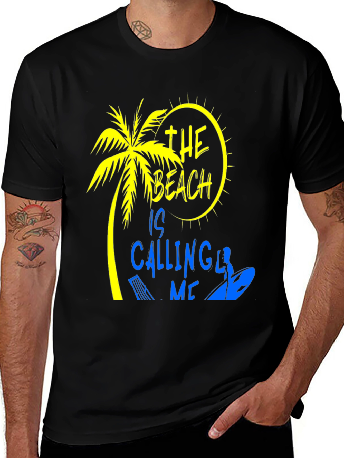 Beach Calling Graphic Tee - Vacation Ready