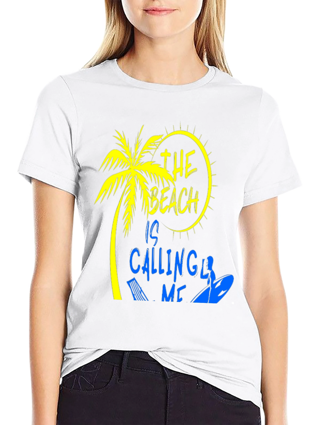 Beach Calling Graphic Tee - Vacation Ready