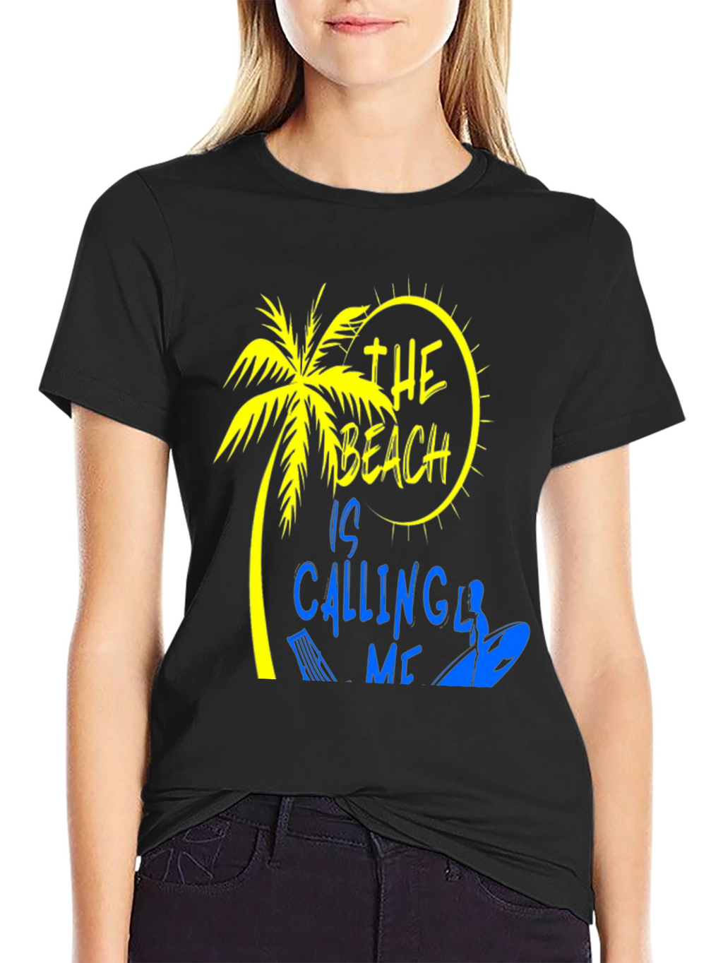 Beach Calling Graphic Tee - Vacation Ready