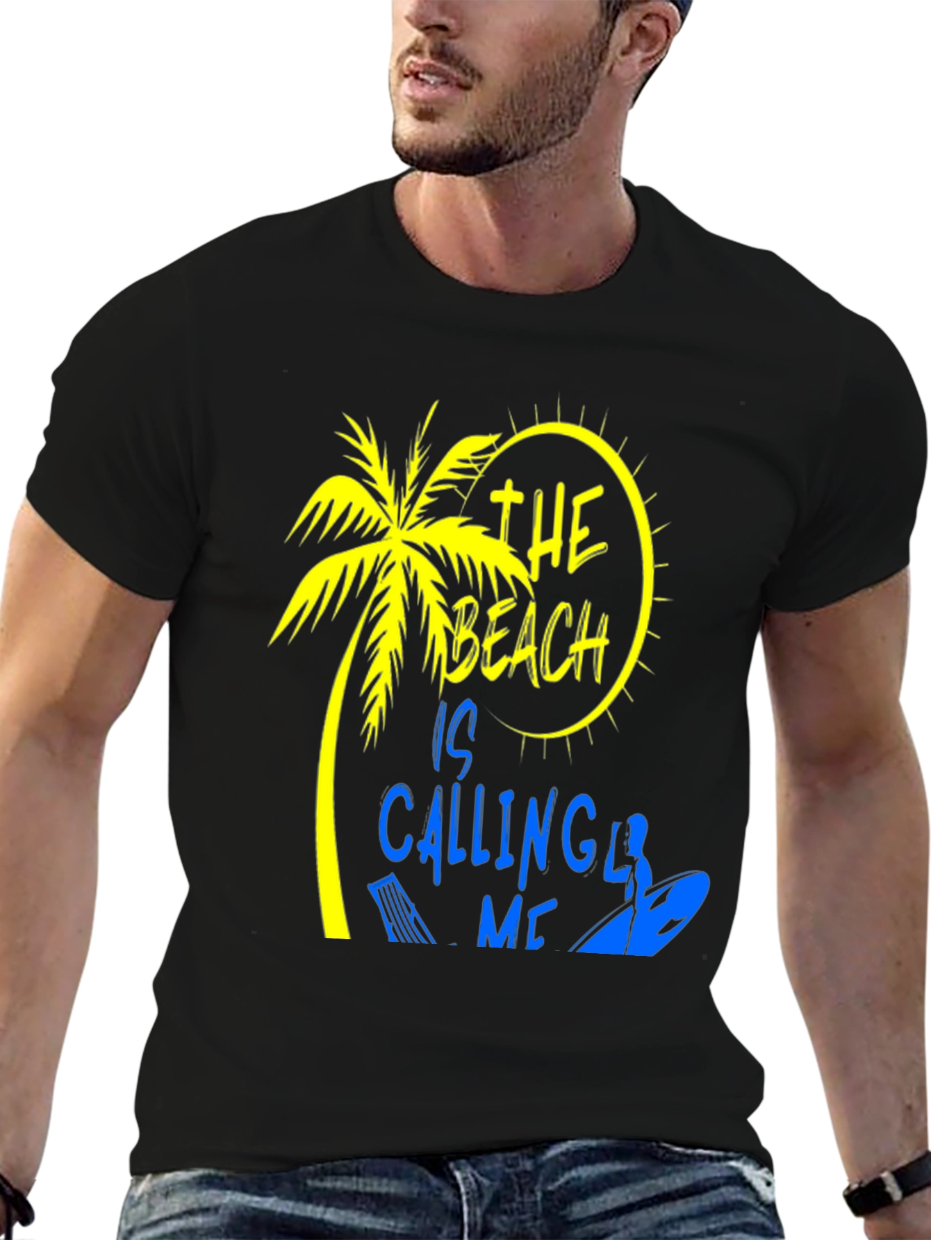 Beach Calling Graphic Tee - Vacation Ready