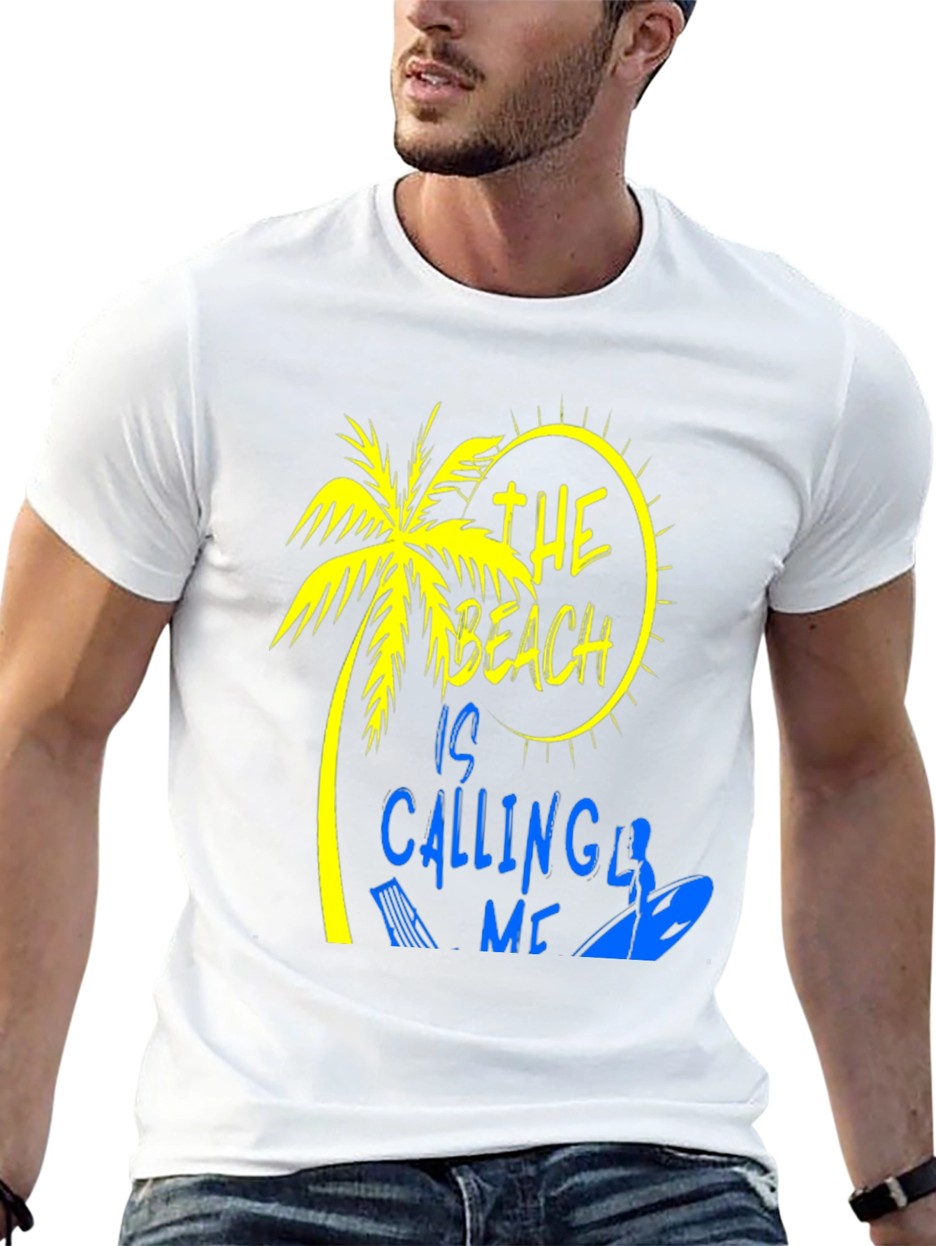 Beach Calling Graphic Tee - Vacation Ready