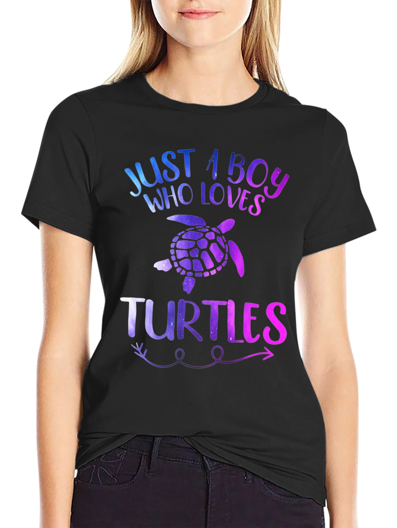 Boys Turtle Lover T-Shirt - Just a Boy Who Loves Turtles