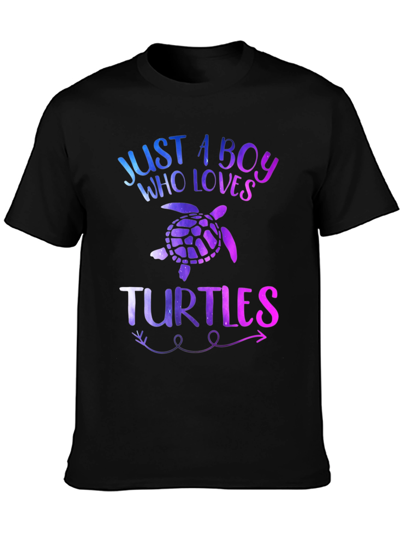 Boys Turtle Lover T-Shirt - Just a Boy Who Loves Turtles