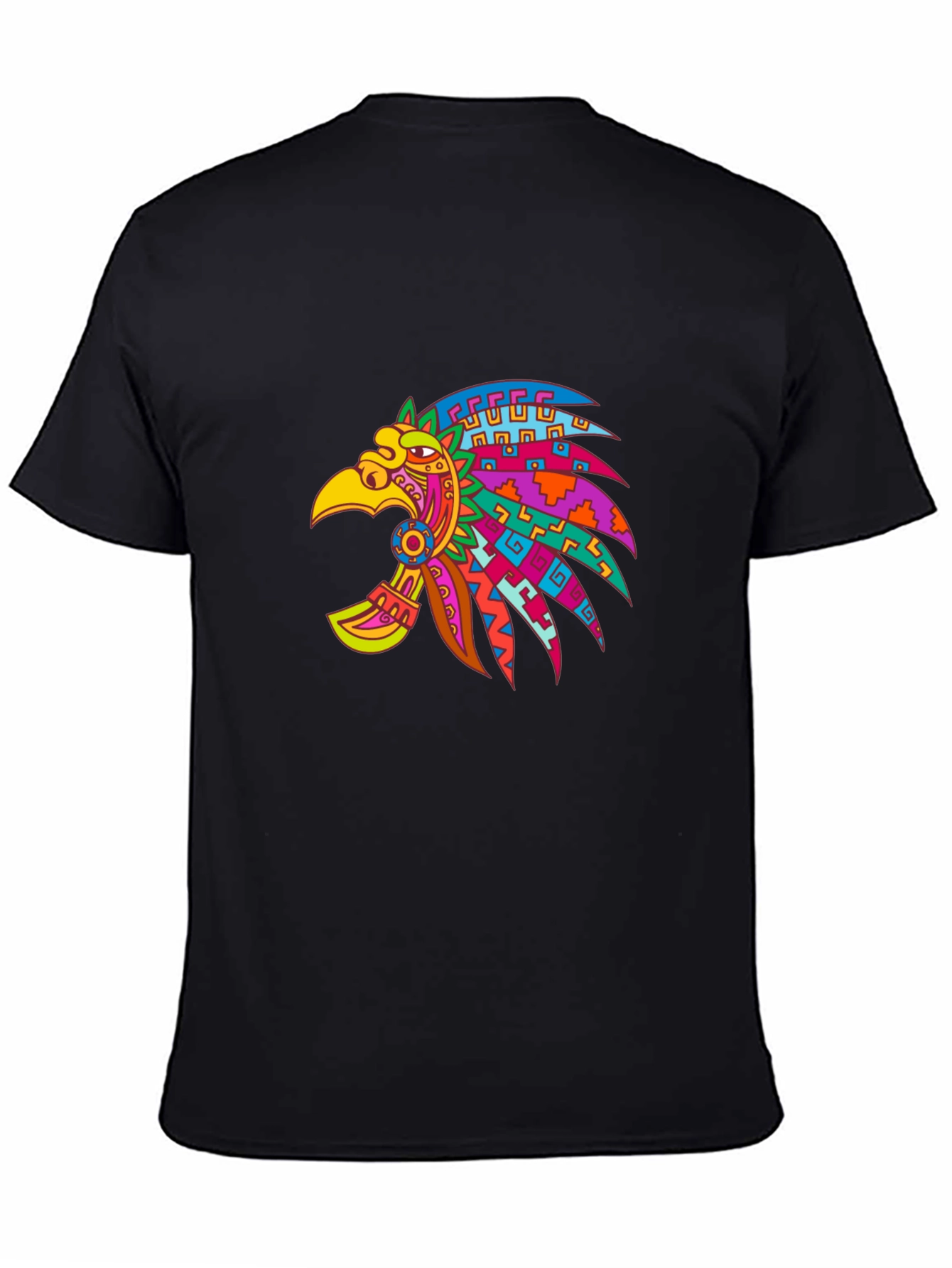Aztec Eagle Black T-Shirt