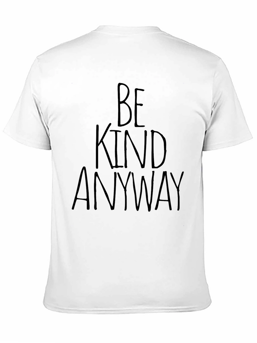 Be Kind Anyway Black Graphic Tee