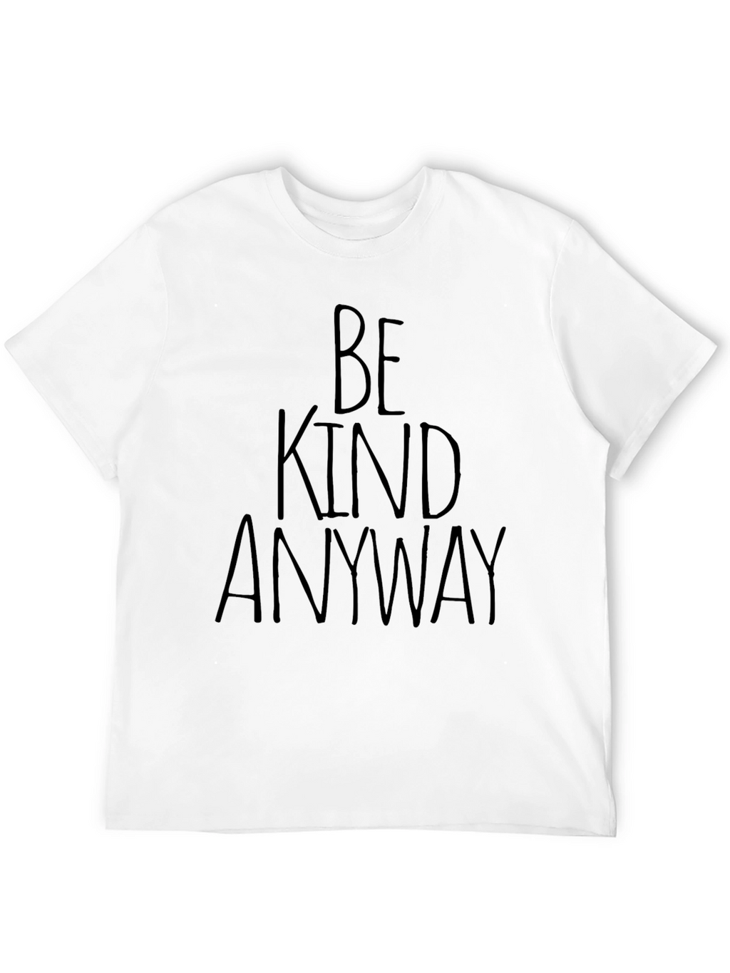Be Kind Anyway Black Graphic Tee