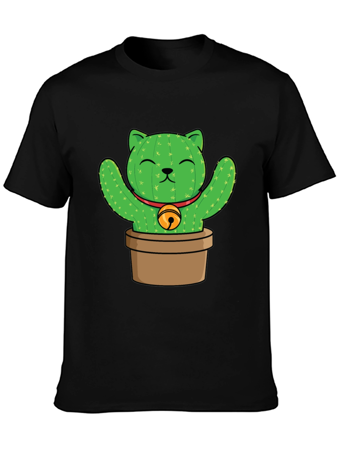 Cactus Cat T-Shirt - Funny Plant Lover Tee