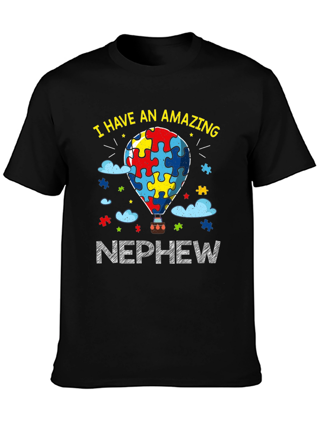 Amazing Nephew Autism Awareness T-Shirt