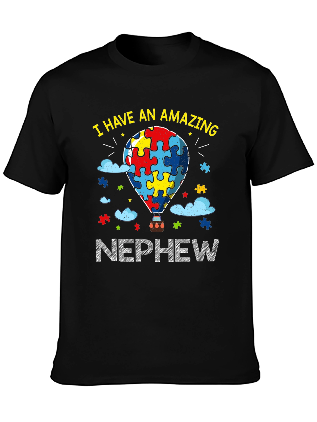 Amazing Nephew Autism Awareness T-Shirt