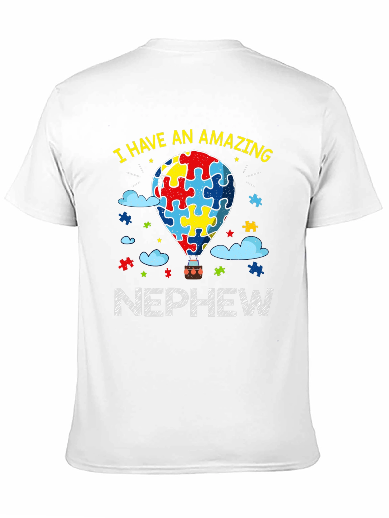 Amazing Nephew Autism Awareness T-Shirt