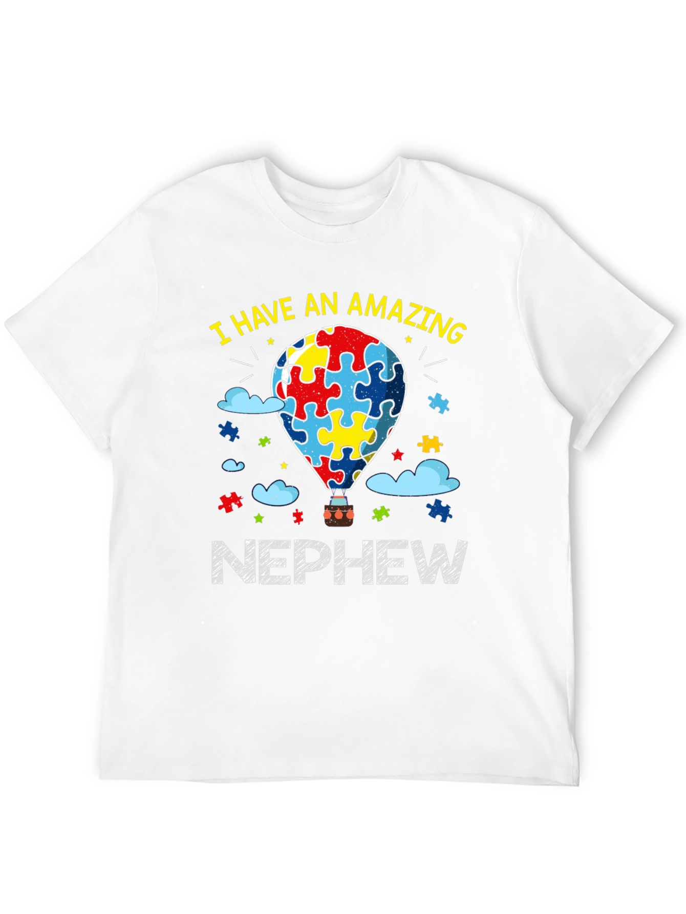 Amazing Nephew Autism Awareness T-Shirt
