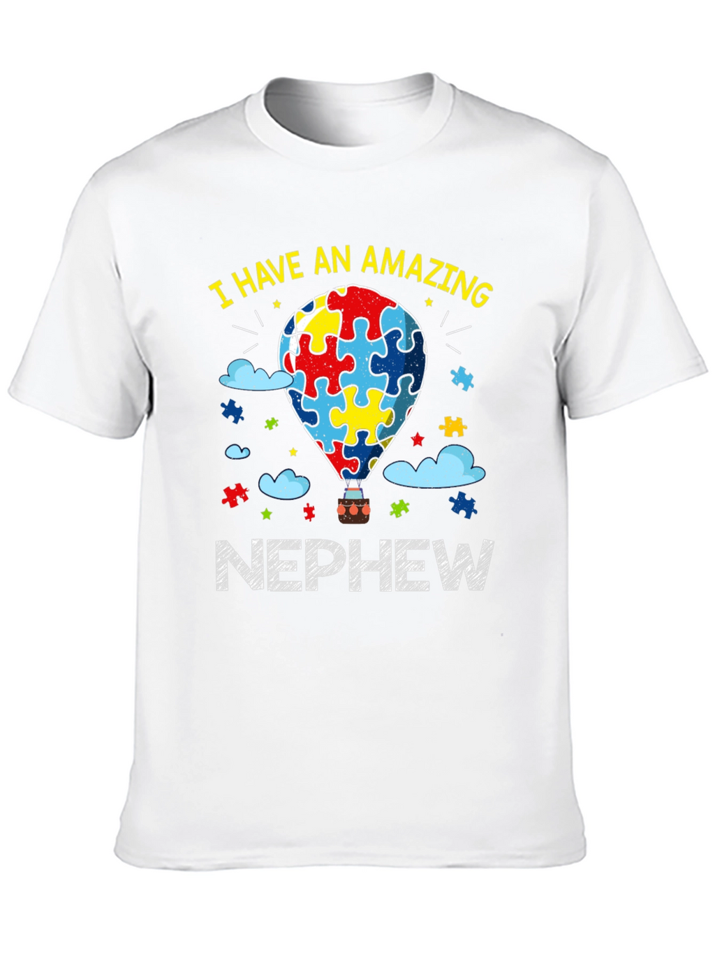 Amazing Nephew Autism Awareness T-Shirt