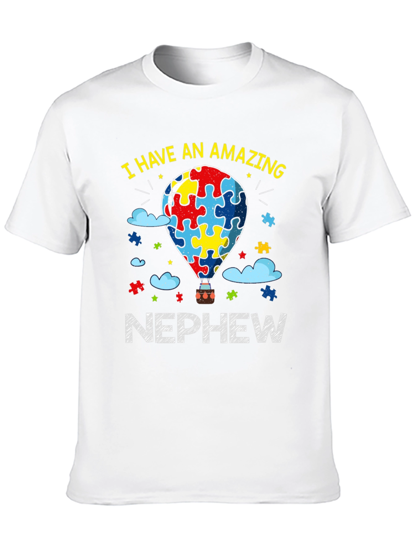 Amazing Nephew Autism Awareness T-Shirt