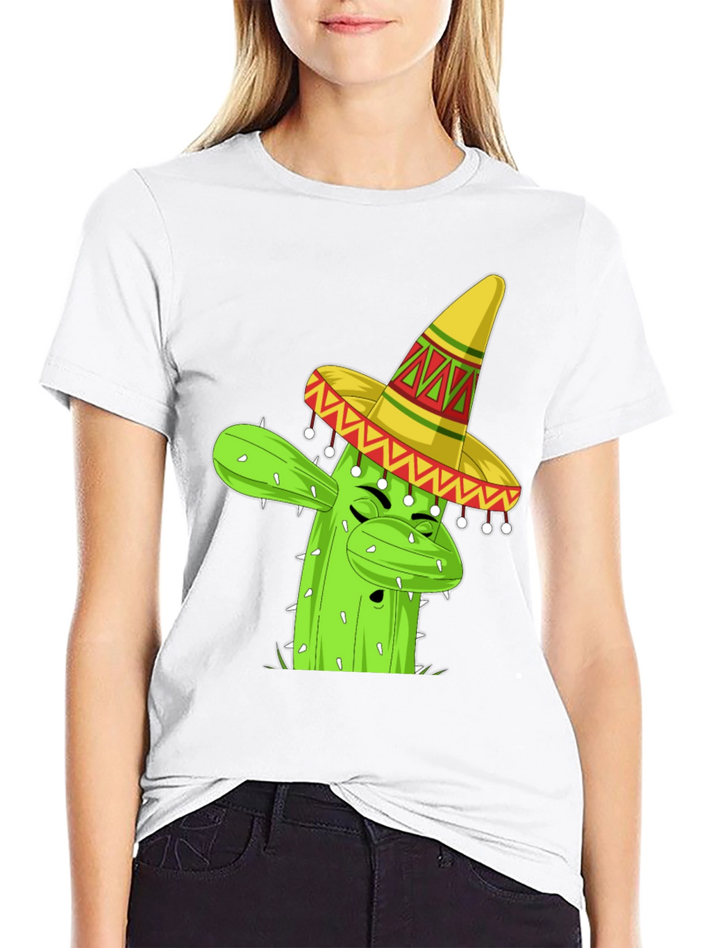 Dabbing Cactus T-Shirt - Desert Humor
