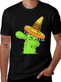 Dabbing Cactus T-Shirt - Desert Humor