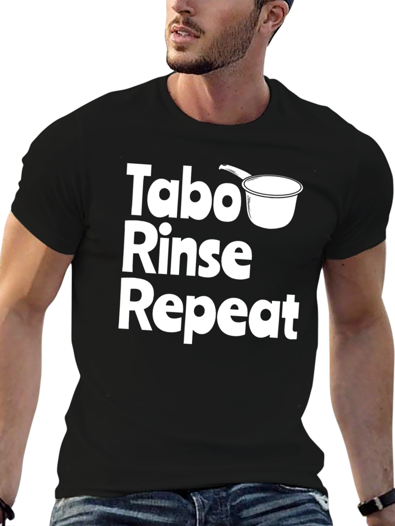 Tabo Rinse Repeat Graphic T-Shirt