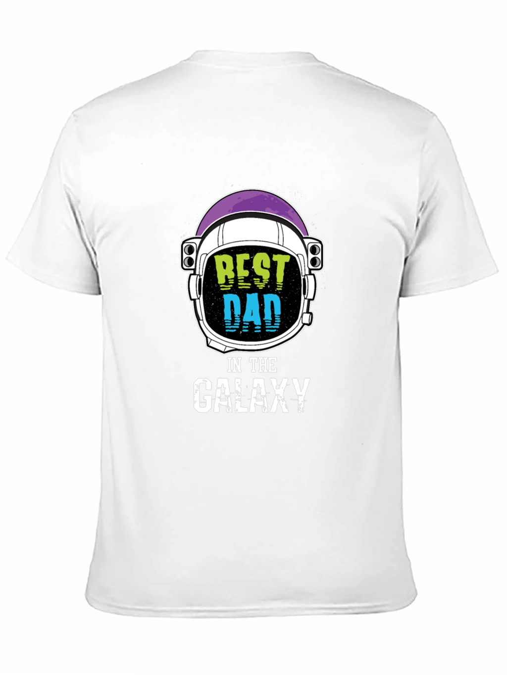 Best Dad in the Galaxy Black T-Shirt