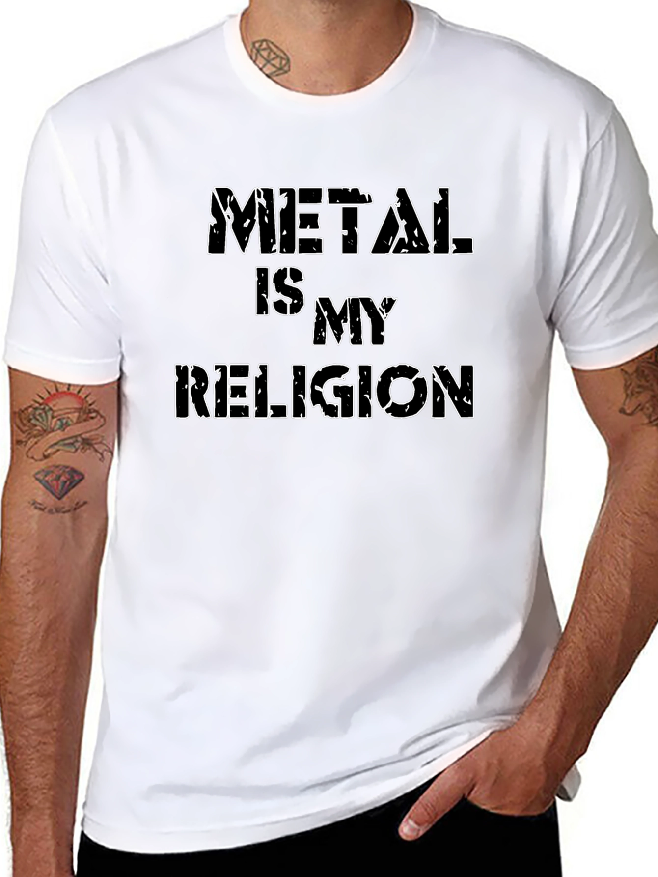 Metal is My Religion Graphic T-Shirt