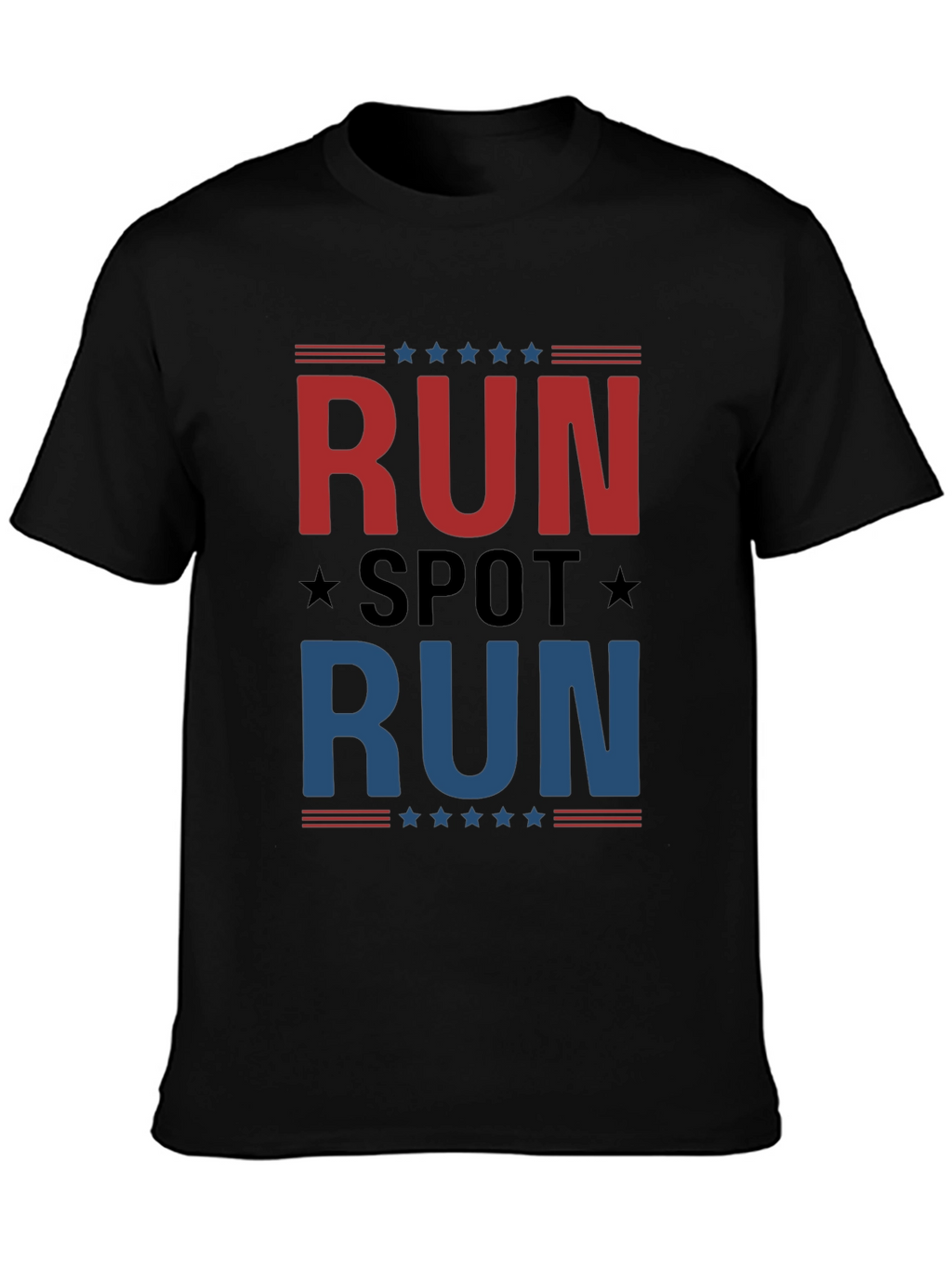 Run Spot Run Patriotic T-Shirt