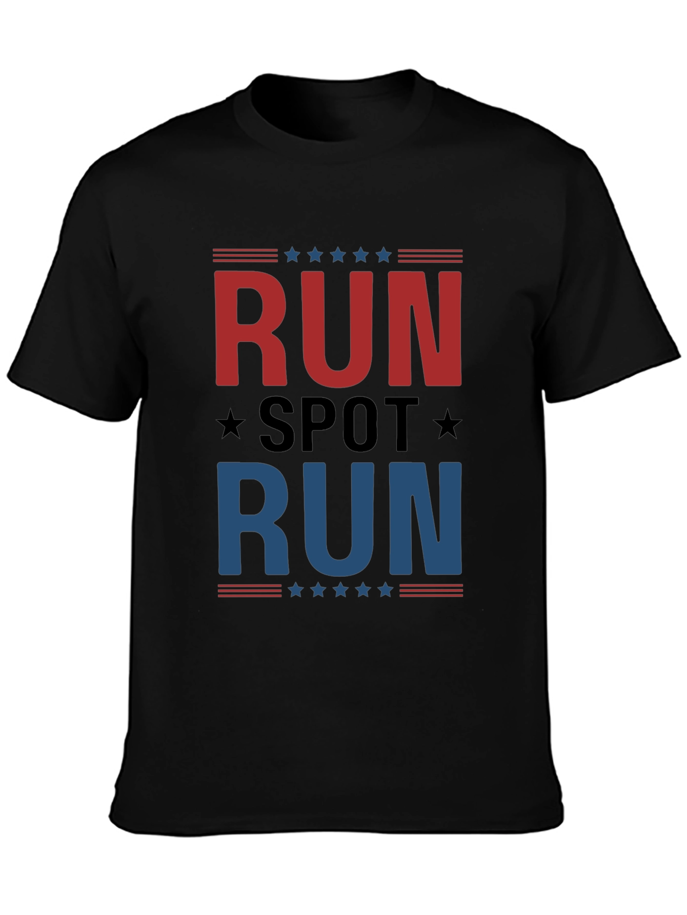 Run Spot Run Patriotic T-Shirt