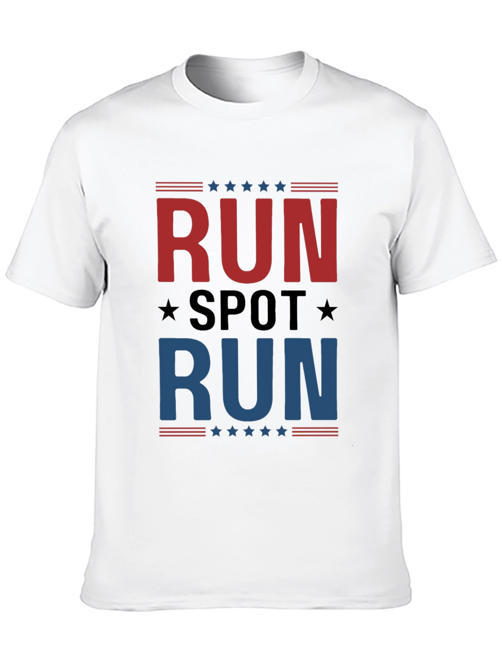 Run Spot Run Patriotic T-Shirt