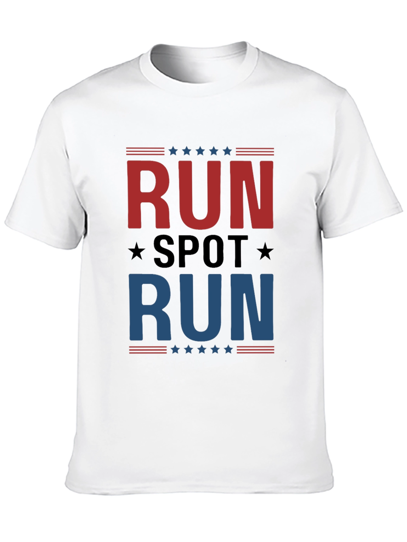 Run Spot Run Patriotic T-Shirt