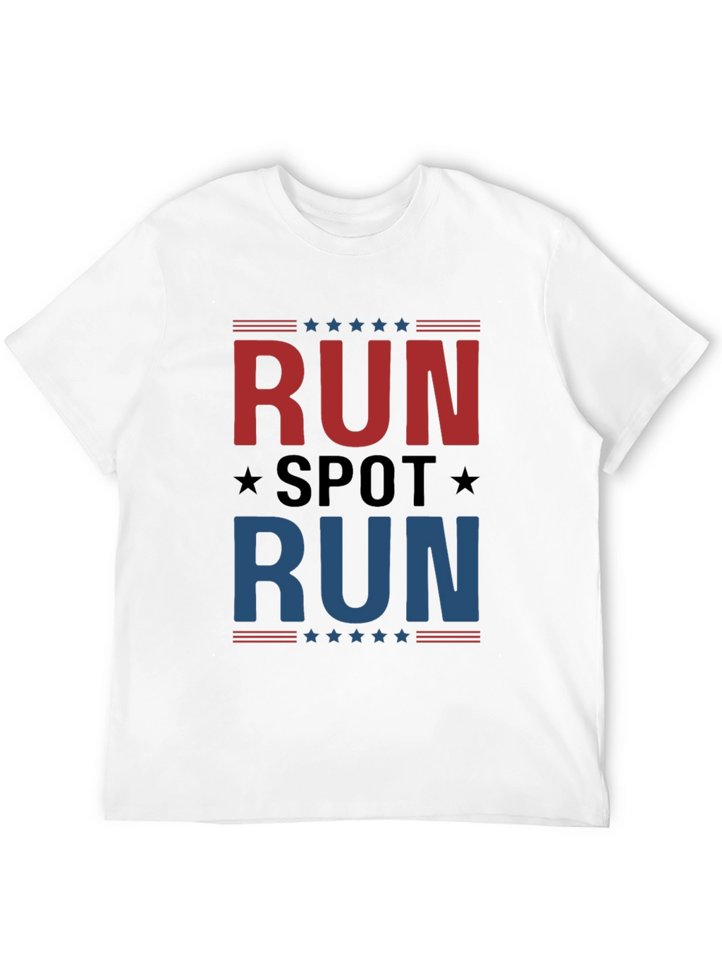 Run Spot Run Patriotic T-Shirt