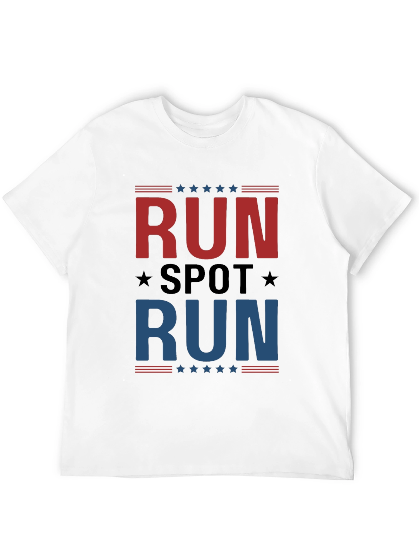 Run Spot Run Patriotic T-Shirt