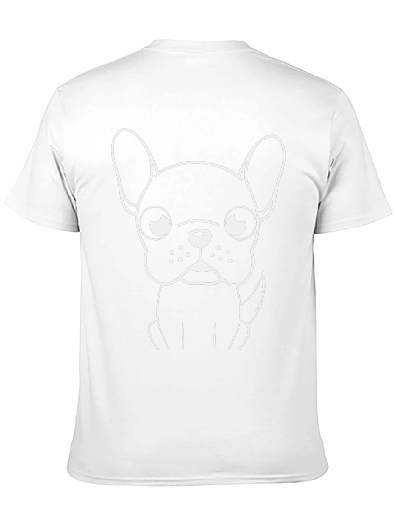 Cool French Bulldog Graphic Black T-Shirt