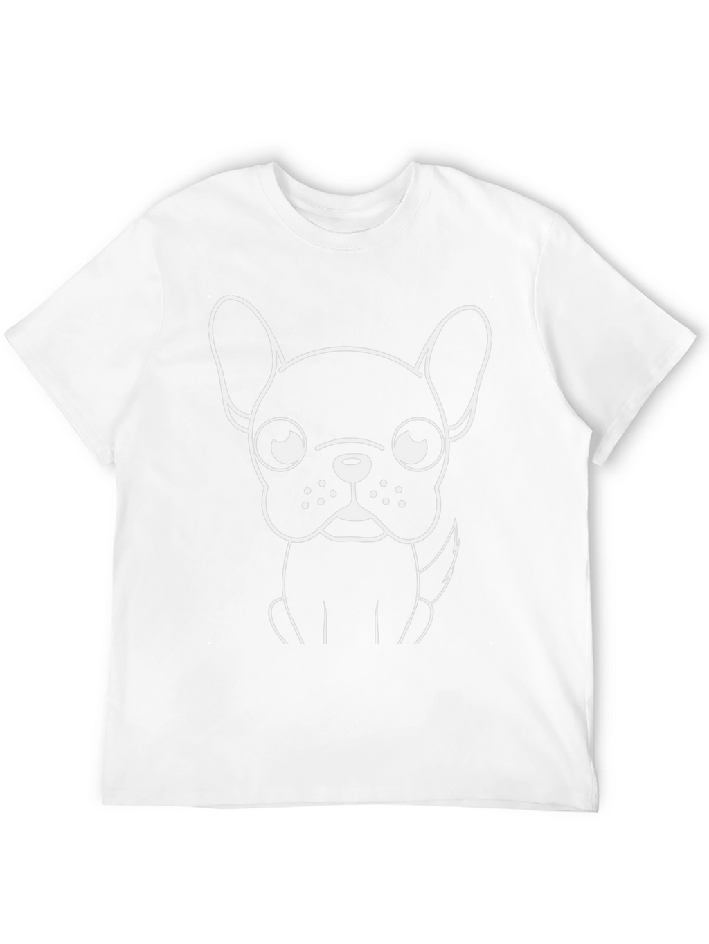 Cool French Bulldog Graphic Black T-Shirt