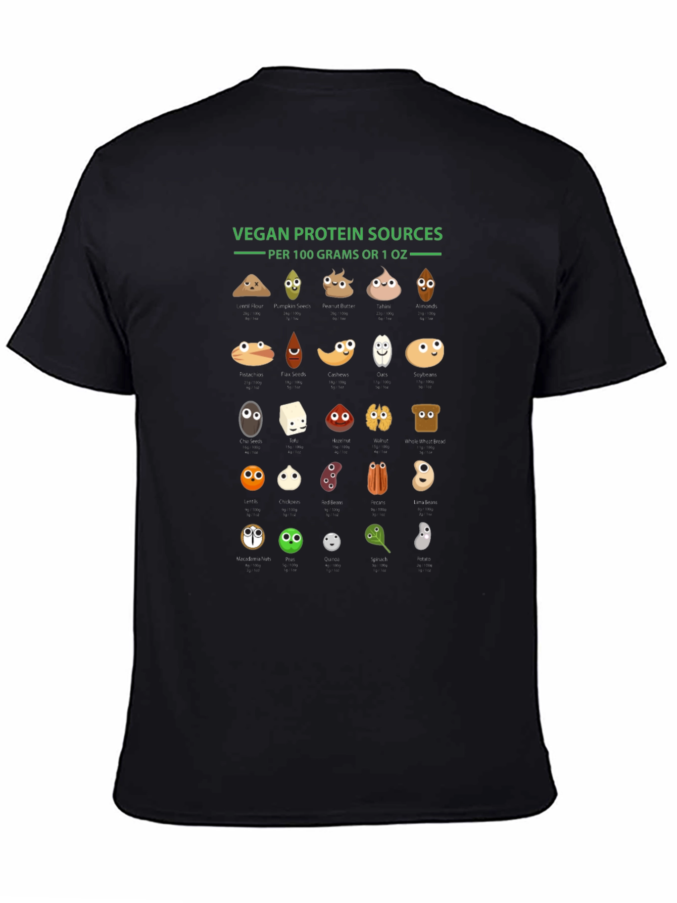 Vegan Protein Sources T-Shirt