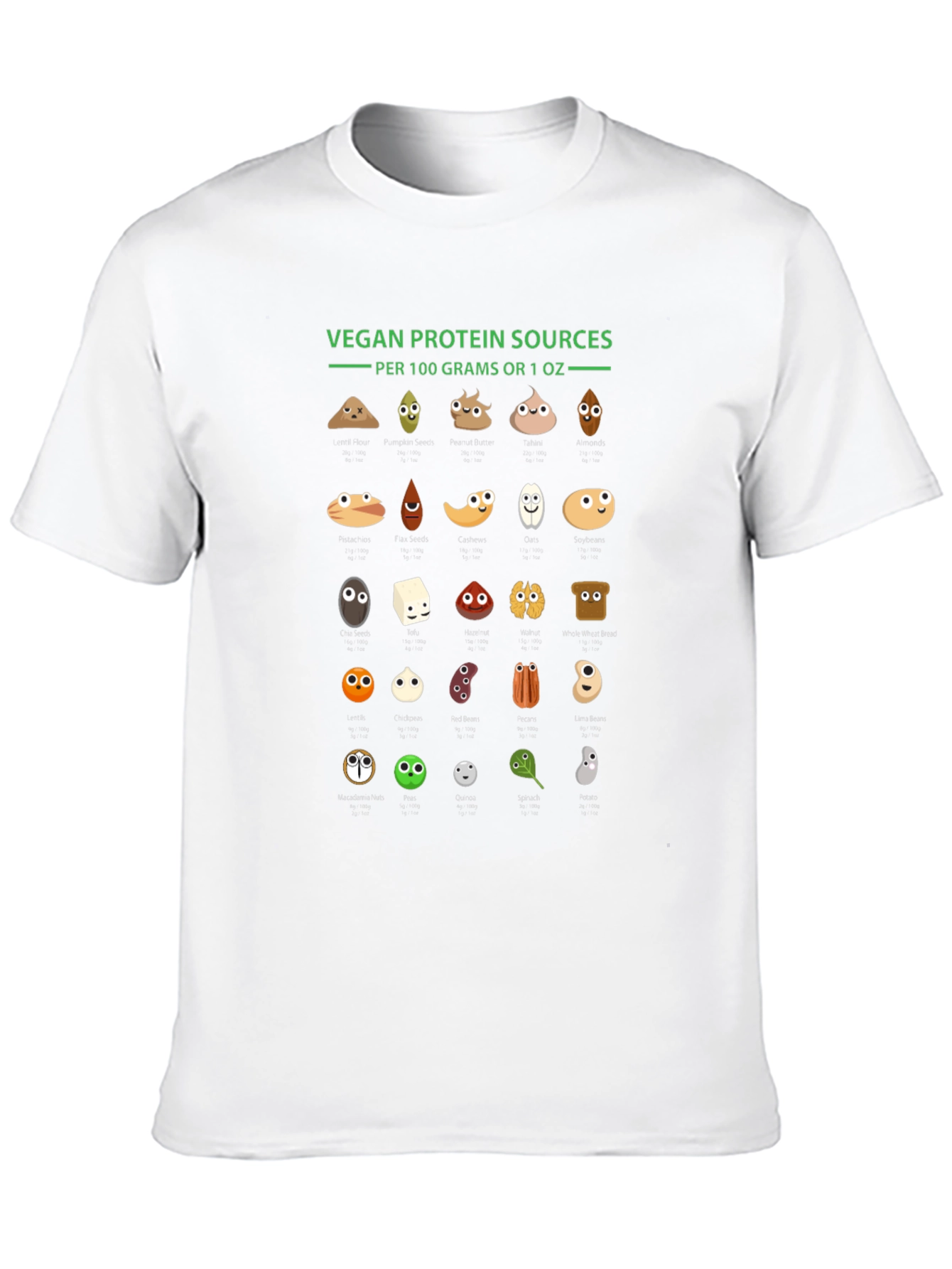 Vegan Protein Sources T-Shirt