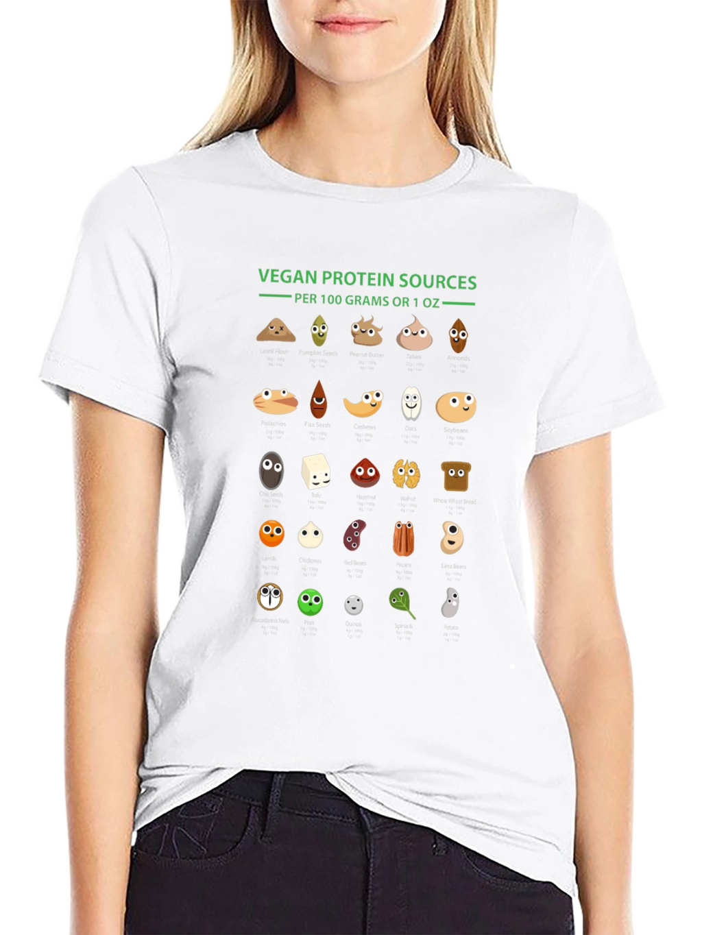 Vegan Protein Sources T-Shirt