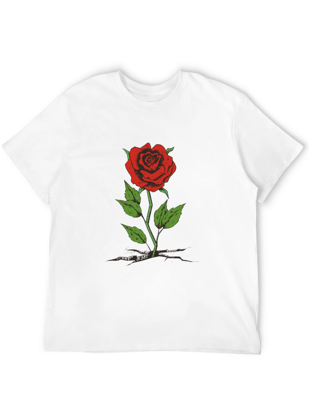 Black Rose Graphic Tee