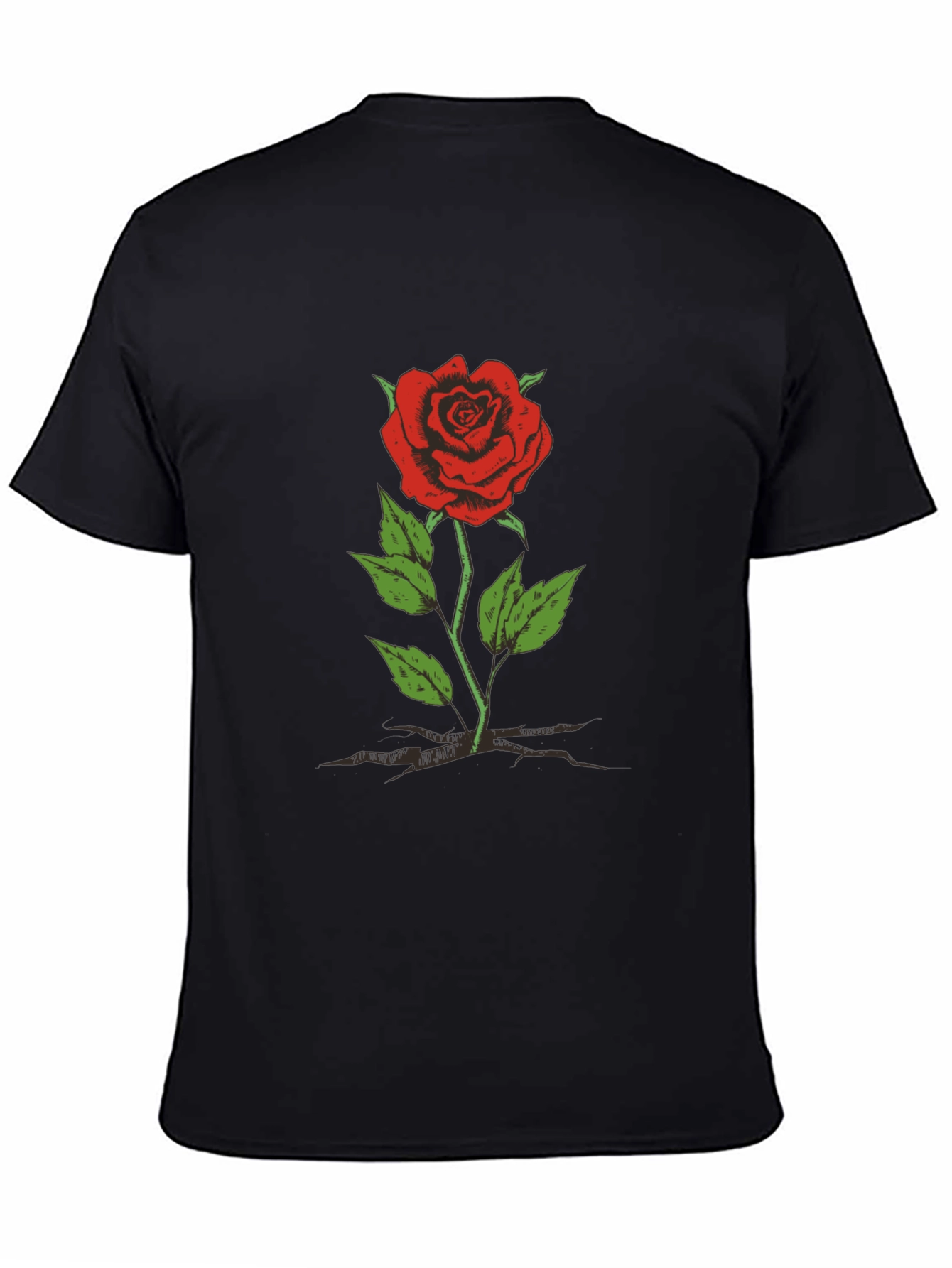 Black Rose Graphic Tee