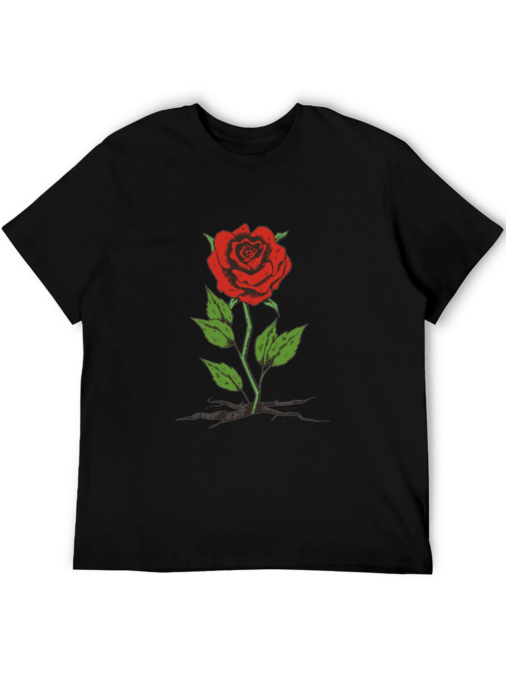 Black Rose Graphic Tee