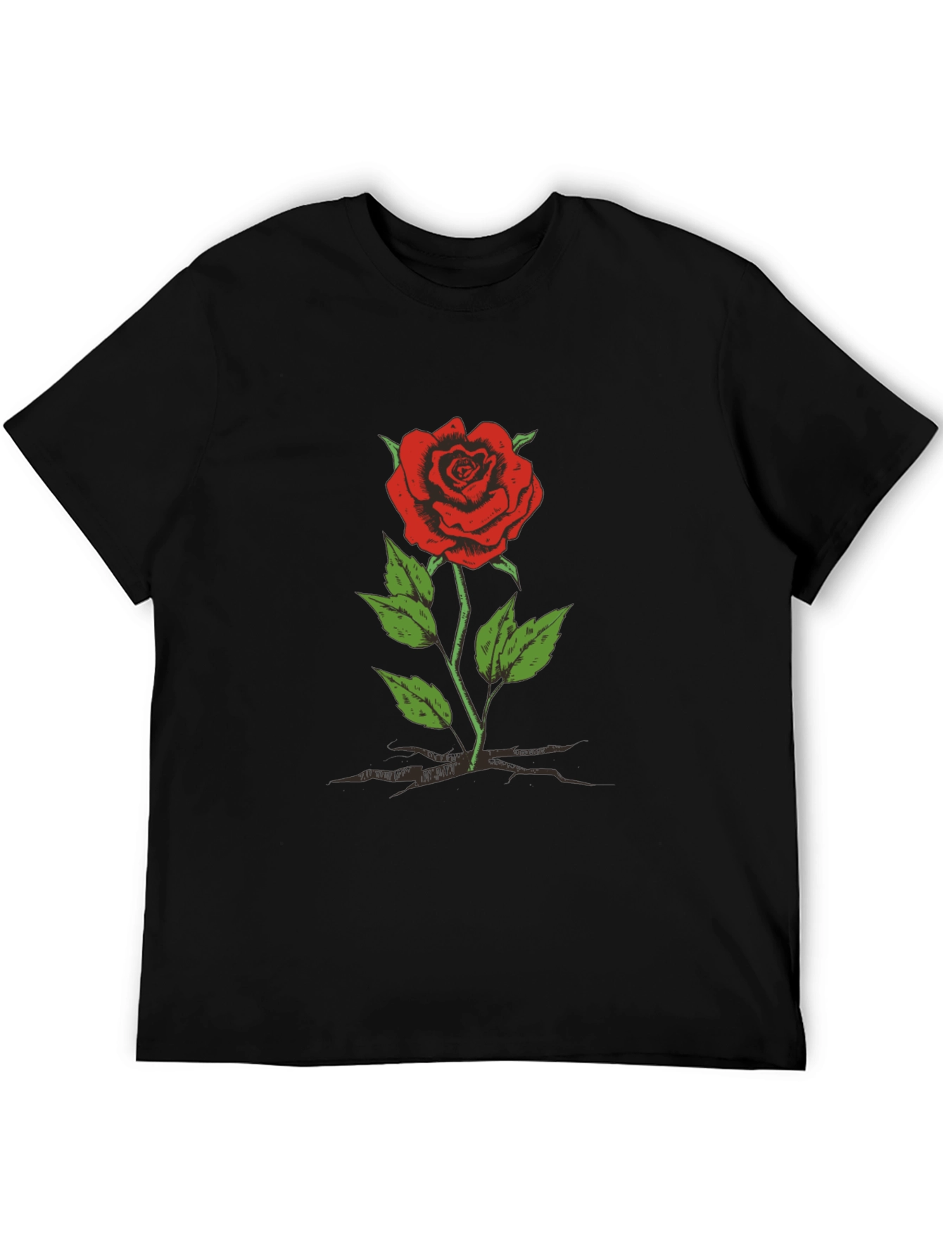 Black Rose Graphic Tee